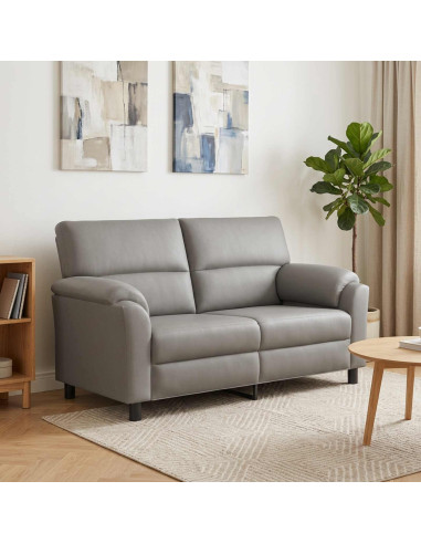 Divano Grigio Chiaro 174 x 85 x 93 cm Velluto