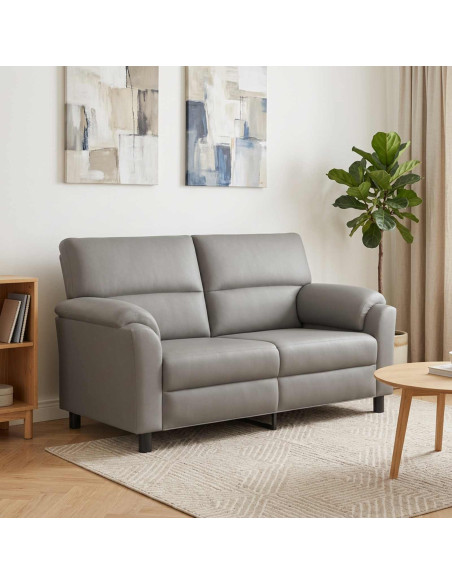 Divano Grigio Chiaro 174 x 85 x 93 cm Velluto