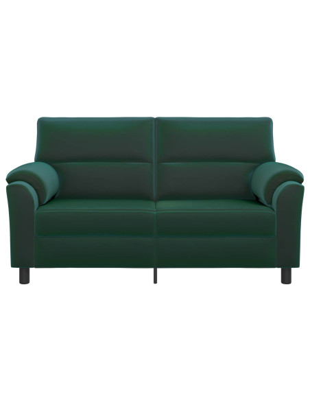 Divano Verde Scuro 174 x 85 x 93 cm Velluto