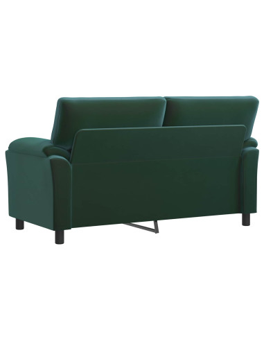 Divano Verde Scuro 174 x 85 x 93 cm Velluto