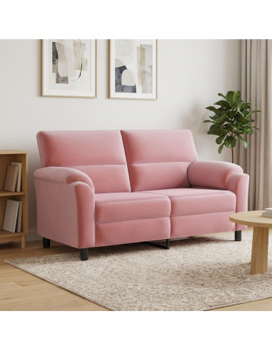 Divano Rosa 174 x 85 x 93 cm Velluto