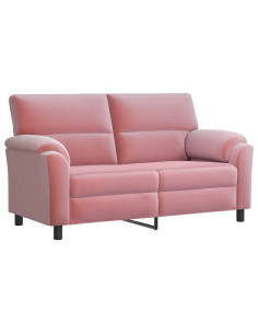 Divano Rosa 174 x 85 x 93 cm Velluto 2