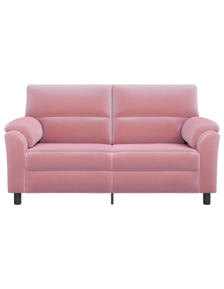 Divano Rosa 174 x 85 x 93 cm Velluto