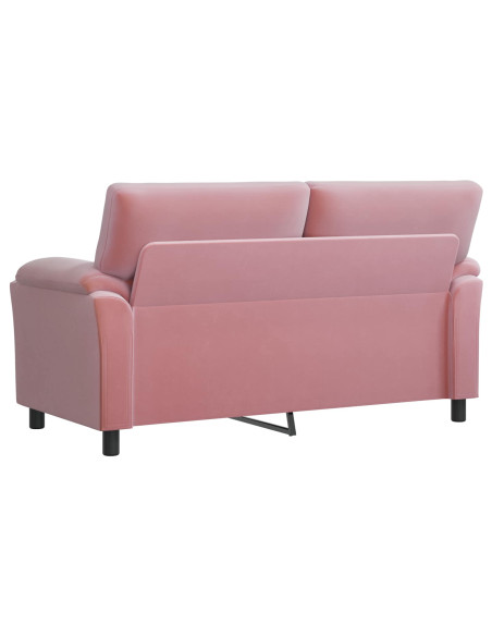 Divano Rosa 174 x 85 x 93 cm Velluto