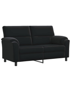 Divano Nero 174 x 85 x 93 cm Velluto 2