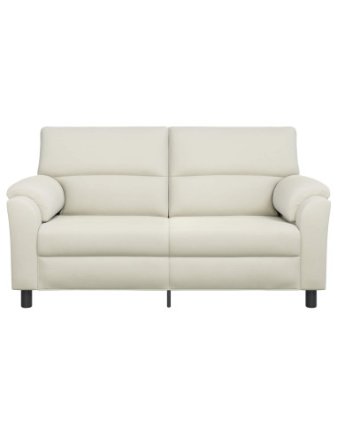 Divano Crema 174 x 85 x 93 cm Velluto