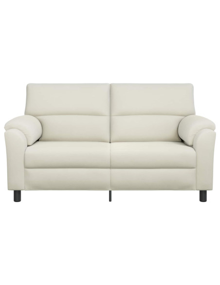 Divano Crema 174 x 85 x 93 cm Velluto