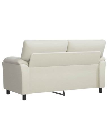 Divano Crema 174 x 85 x 93 cm Velluto