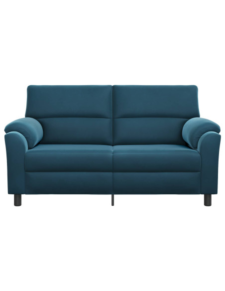 Divano Blu 174 x 85 x 93 cm Velluto