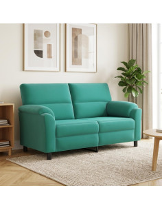 Divano Turchese 174 x 85 x 93 cm Velluto