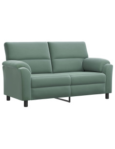 Divano Verde Mare 174 x 85 x 93 cm Velluto 2