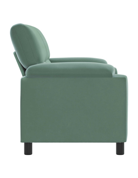 Divano Verde Mare 174 x 85 x 93 cm Velluto