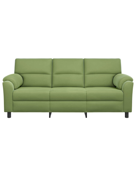 Divano Verde chiaro 214 x 85 x 93 cm Velluto