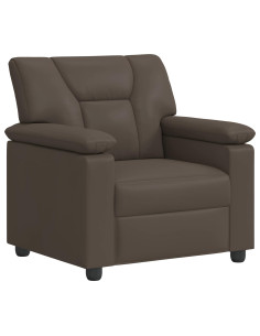 Divano Grigio 91 x 85 x 93 cm Similpelle 2