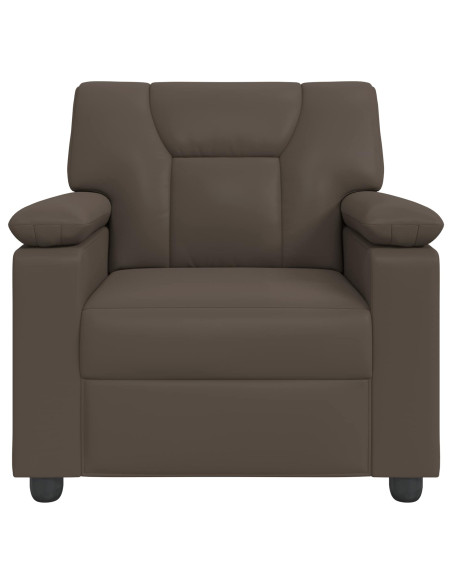 Divano Grigio 91 x 85 x 93 cm Similpelle
