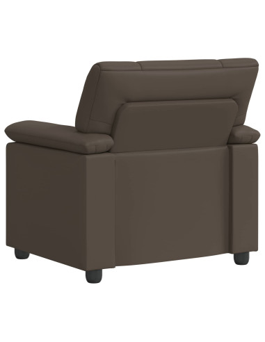 Divano Grigio 91 x 85 x 93 cm Similpelle