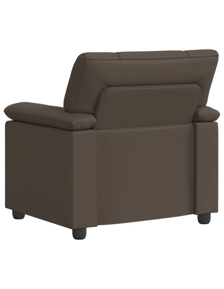Divano Grigio 91 x 85 x 93 cm Similpelle