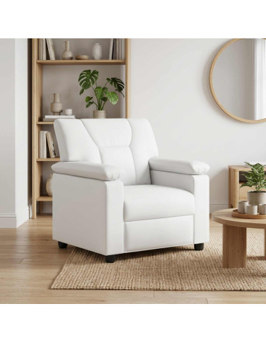 Divano Bianco 91 x 85 x 93 cm Similpelle