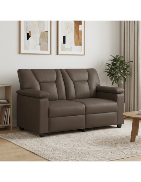 Divano Grigio 151 x 85 x 93 cm Similpelle