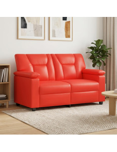 Divano Rosso 151 x 85 x 93 cm Similpelle