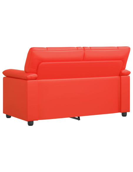 Divano Rosso 151 x 85 x 93 cm Similpelle