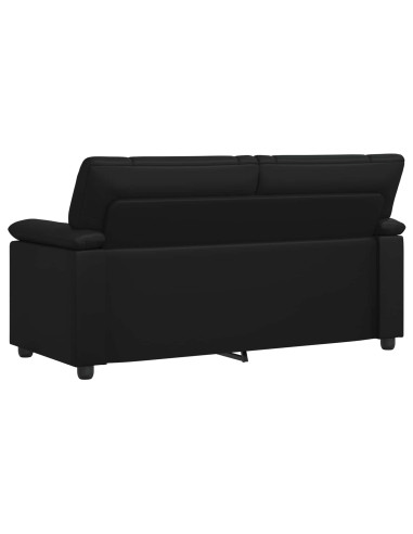 Divano Nero 171 x 85 x 93 cm Similpelle