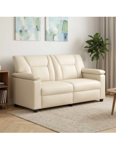 Divano Crema 171 x 85 x 93 cm Similpelle