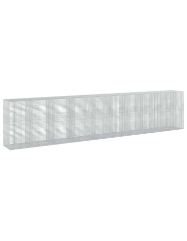 Gabione con filo da 5 mm e rete da 5x5 cm 950x100x200 cm