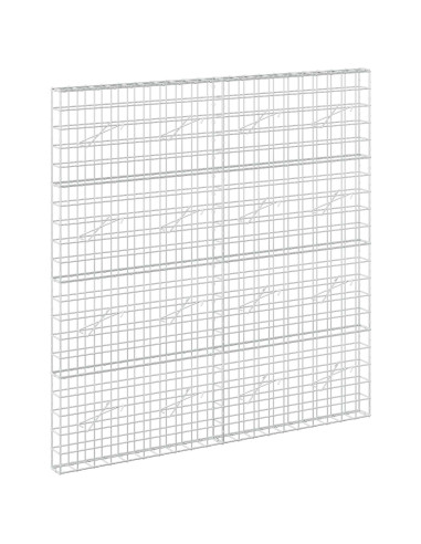 Gabione con Filo da 3,5 mm e Rete da 10x10 cm 200x10x200 cm