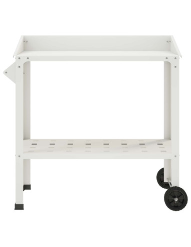 Tavolo da Vaso con Ruote 96 x 50 x 89 cm