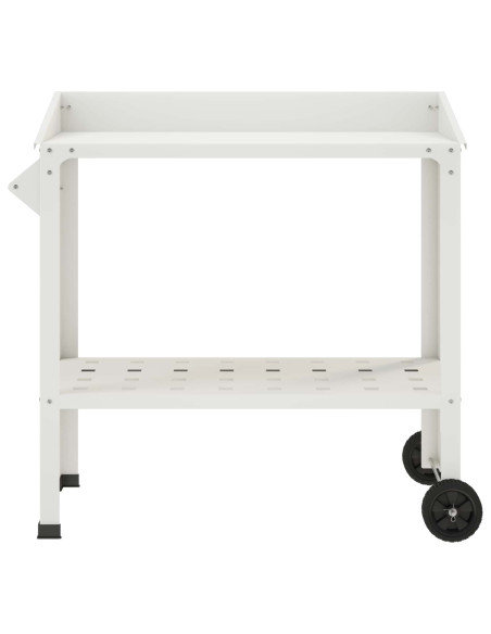 Tavolo da Vaso con Ruote 96 x 50 x 89 cm