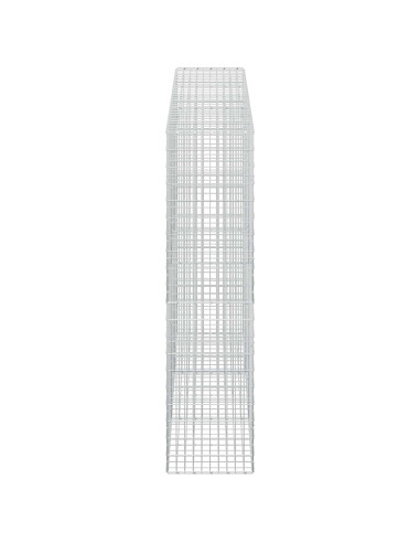 Gabione con Filo da 3,5 mm e Rete da 5x10 cm 300x50x200 cm