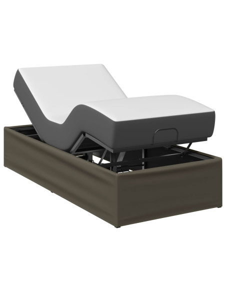 Telaio Letto Elettrico Regolabile Grigio 200 x 70 x 33,5 cm