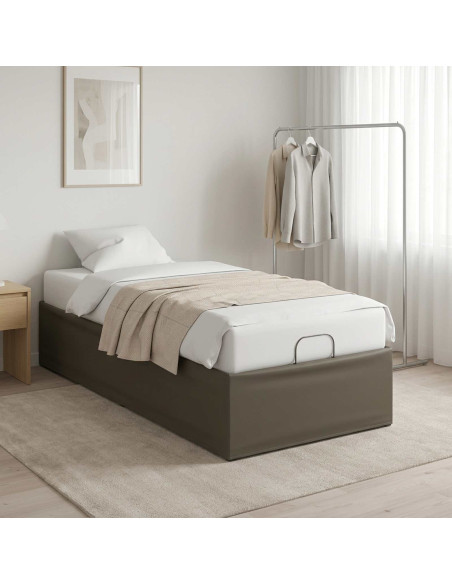 Telaio Letto Elettrico Regolabile Grigio 200 x 70 x 33,5 cm