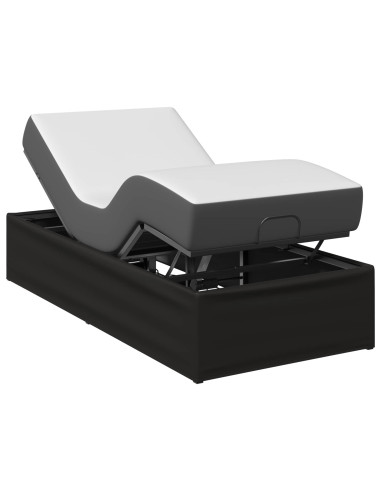 Telaio Letto Elettrico Regolabile Nero 200 x 80 x 33,5 cm