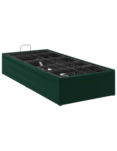 Telaio Letto Elettrico Regolabile Verde Foresta