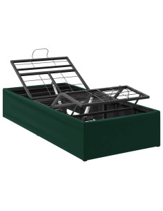 Telaio Letto Elettrico Regolabile Verde Foresta 2