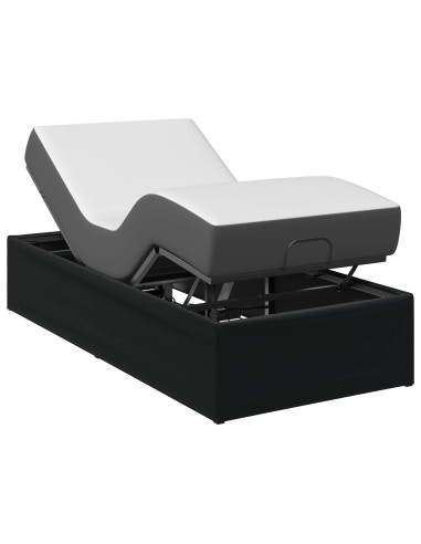 Telaio Letto Elettrico Regolabile Nero 200 x 70 x 33,5 cm