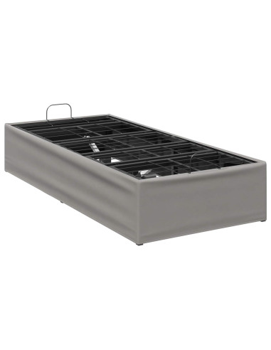 Telaio Letto Elettrico Regolabile Grigio Chiaro