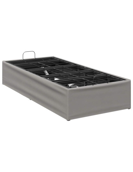 Telaio Letto Elettrico Regolabile Grigio Chiaro