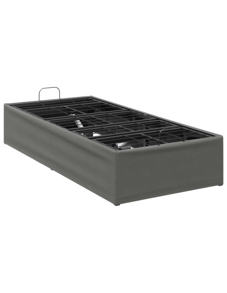 Telaio Letto Elettrico Regolabile Grigio Scuro