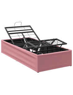 Telaio Letto Elettrico Regolabile Rosa 200 x 70 x 33,5 cm 2