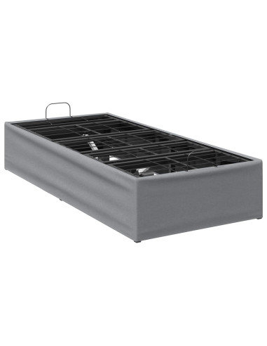 Telaio Letto Elettrico Regolabile Grigio Chiaro