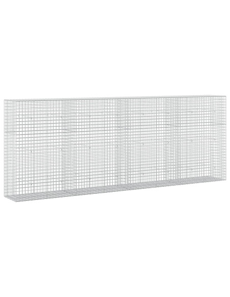 Gabion con Filo da 3,5 mm e Maglia da 5x5 cm 400x50x150 cm
