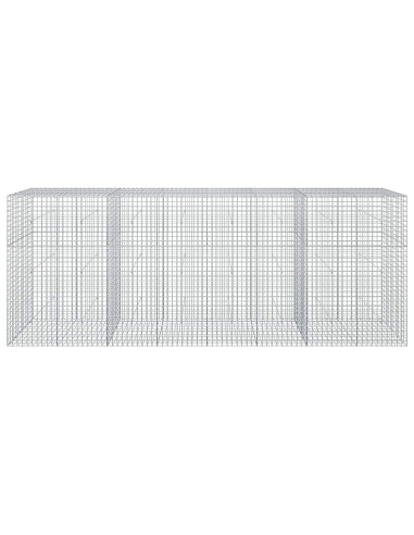 Gabion con Filo da 3,5 mm e Maglia da 5x5 cm 400x50x150 cm