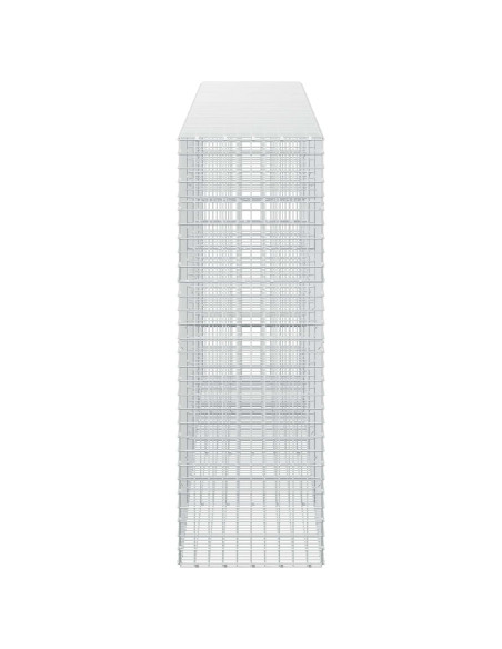 Gabion con Filo da 3,5 mm e Maglia da 5x5 cm 400x50x150 cm