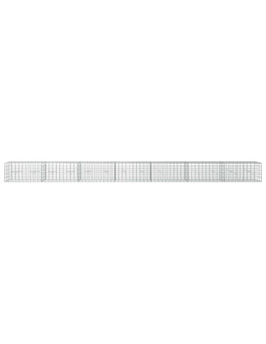 Gabione con Filo da 3,5 mm e Rete da 5x10 cm 700x20x50 cm