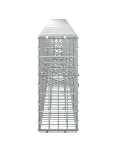 Gabione con Filo da 3,5 mm e Rete da 5x10 cm 700x20x50 cm