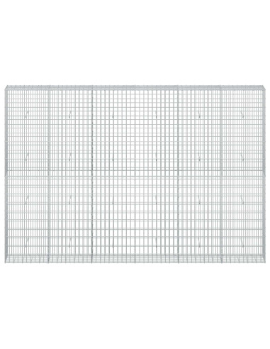 Gabione con Filo da 3,5 mm e Rete da 5x10 cm 300x30x200 cm