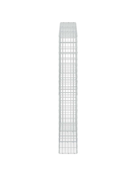 Gabione con Filo da 3,5 mm e Rete da 5x10 cm 300x30x200 cm
